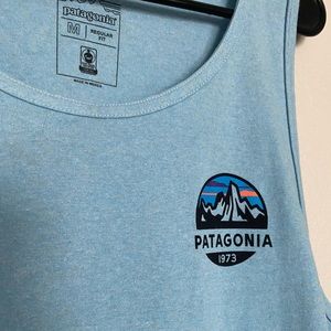 Men’s Patagonia Fitz Roy Scope Responsibili-Tee Tank, Medium, Gently Used